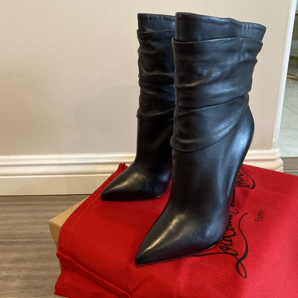 Christian Louboutin Ishtar Booty 120 Calf Leather - Picture 2 of 13